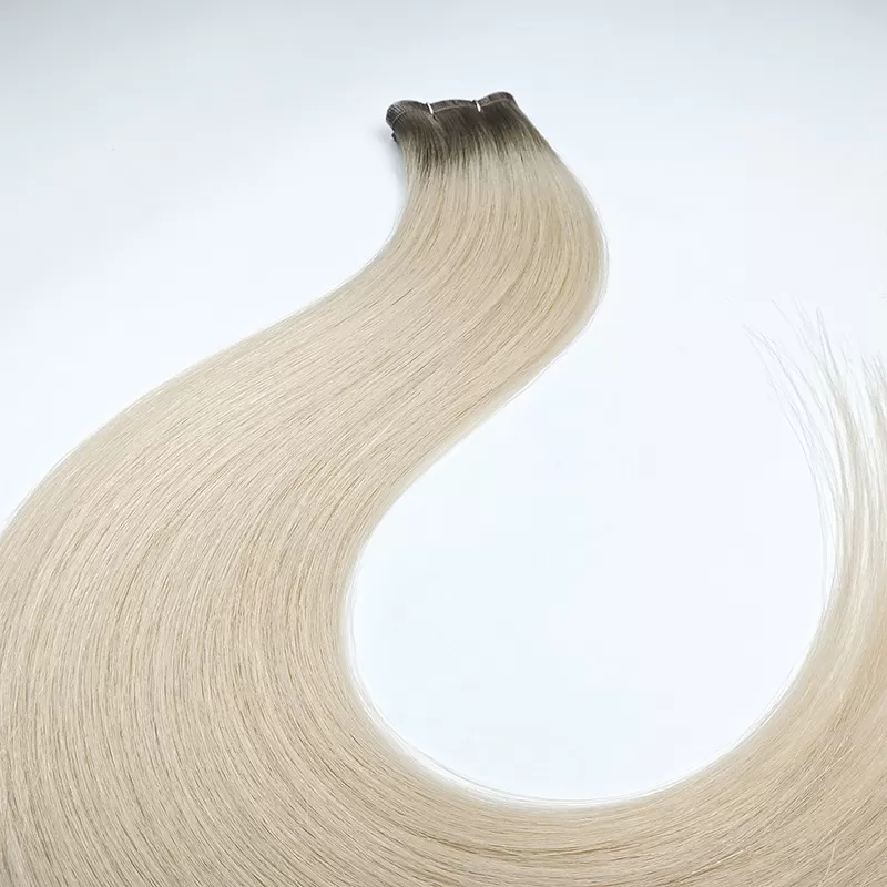 flat hair weft
